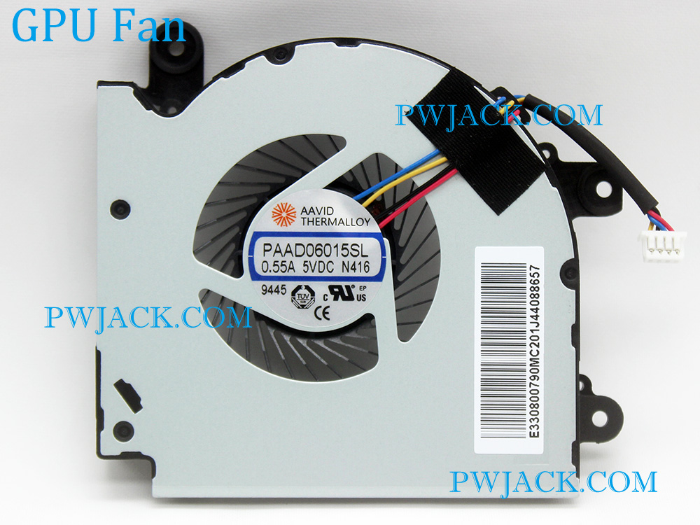 (image for) MSI GF75 Thin 8RC 8RCS 8RD 8SC 9SC 9RCX MS-17F1 MS-17F2 CPU GPU Fan